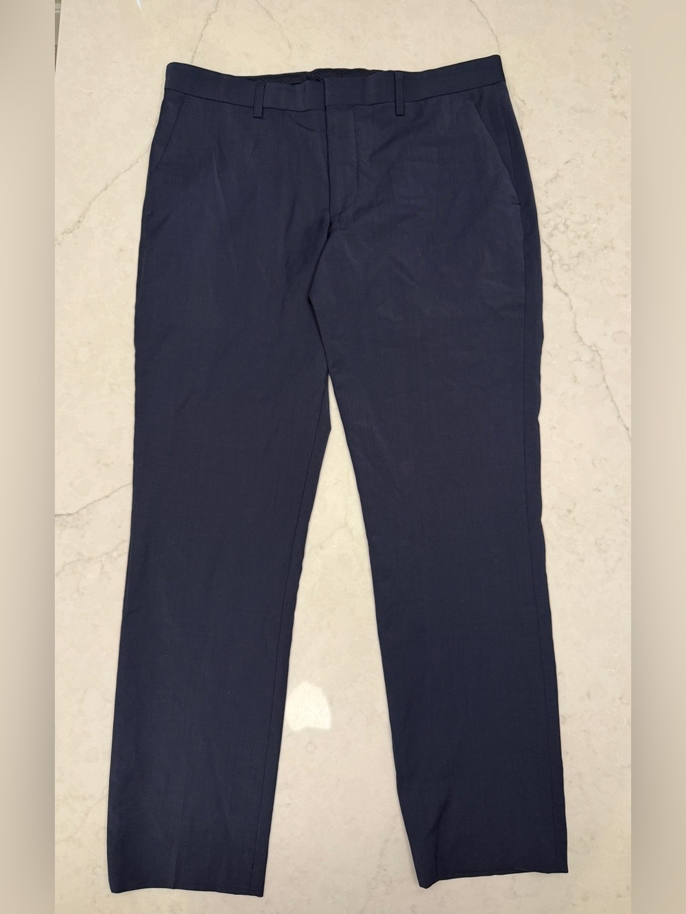 Express Extra Slim Suit Pants - Blue - Men’s 31 x 30